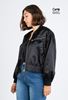 Immagine di CURVY GIRL BLACK BOMBER JACKET